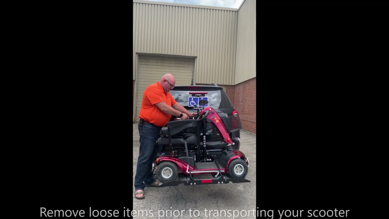 No Limits with Luc - Bruno Outsider wheelchair or scooter lift