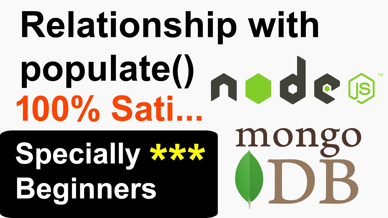 Relationship with Populate in Node JS, Mongoose, and MongoDB - Relationship with populate in Node JS