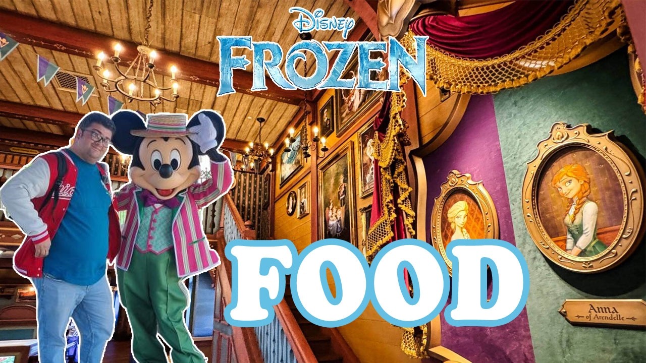 LA DECOUVERTE DE LA FOOD A WORLD OF FROZEN A DISNEY ADVENTURE WORLD