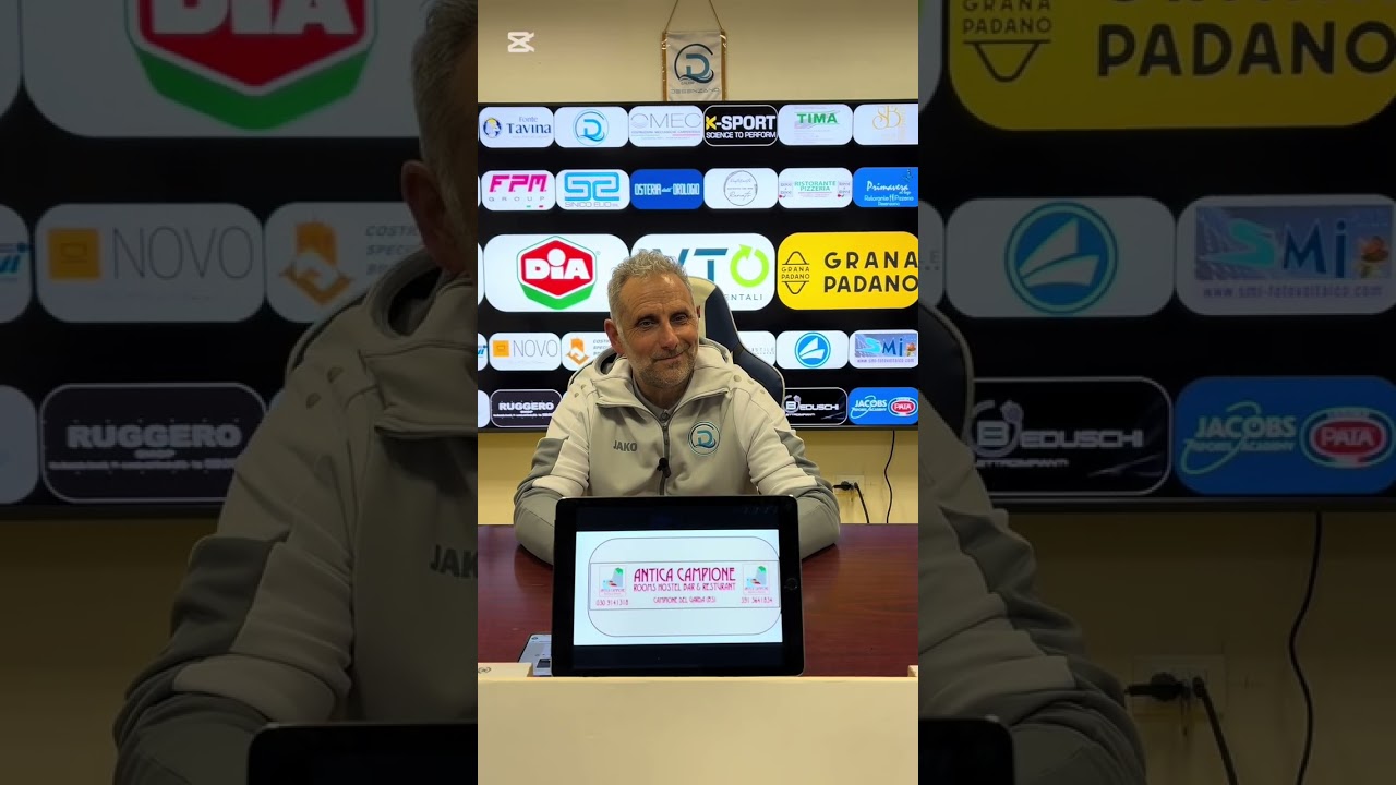 INTERVISTA POST PARTITA | DESENZANO - TREVIGLIESE 2-1