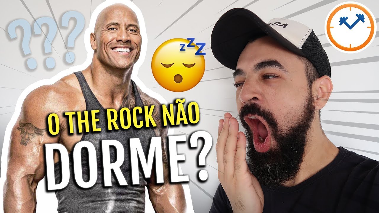 ⏰ Como é a ROTINA do THE ROCK (como é o TREINO e o que ele COME) | Saúde na Rotina