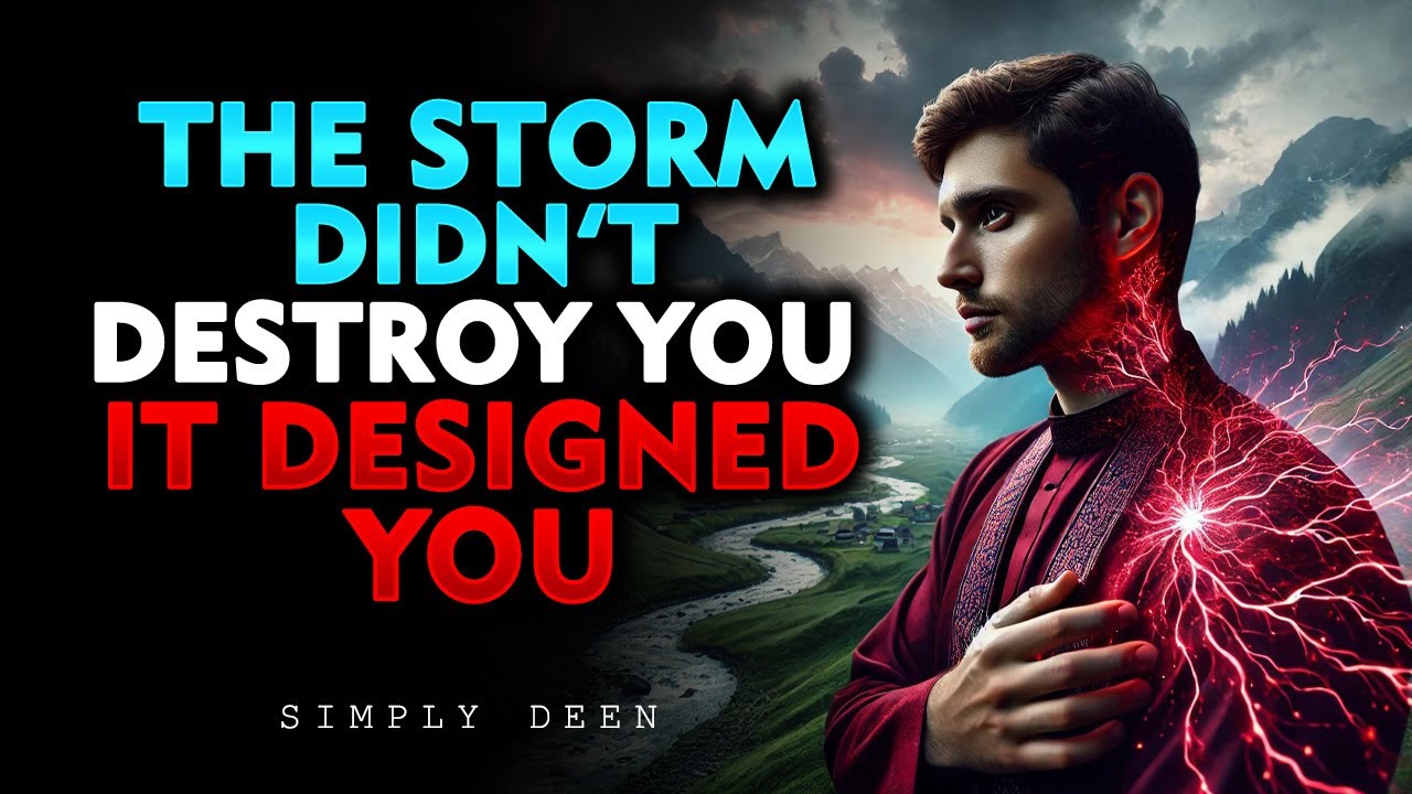 The storm didn’t destroy you — it designed you  | ISLAM