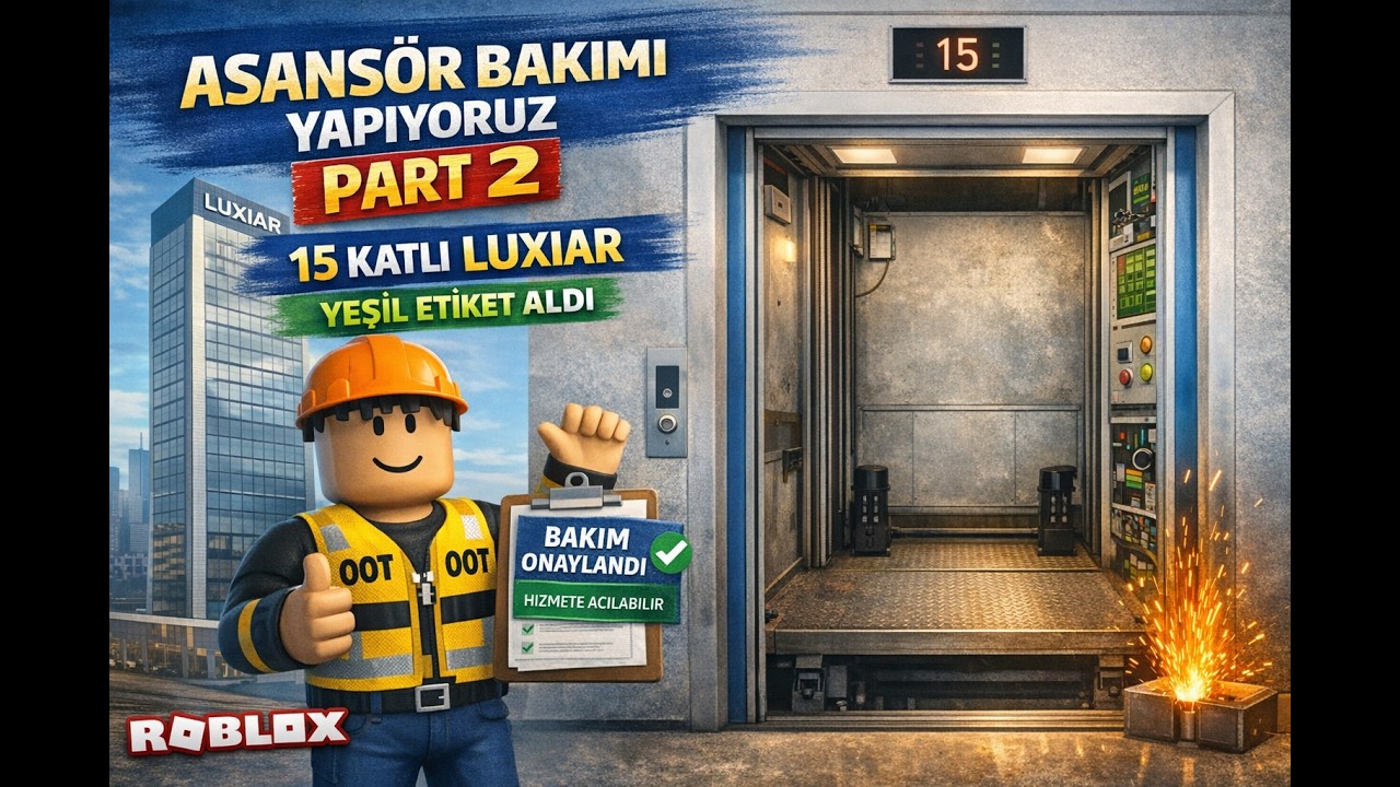 ASANSÖR BAKIMI YAPIYORUZ PART 2