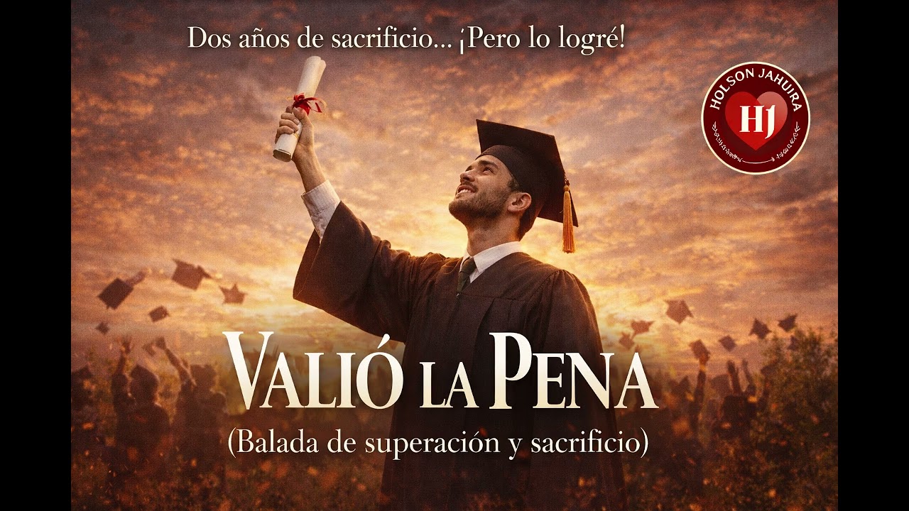 Valió la Pena 🎓 | Balada para los que Estudian y No se Rinden – Holson Jahuira