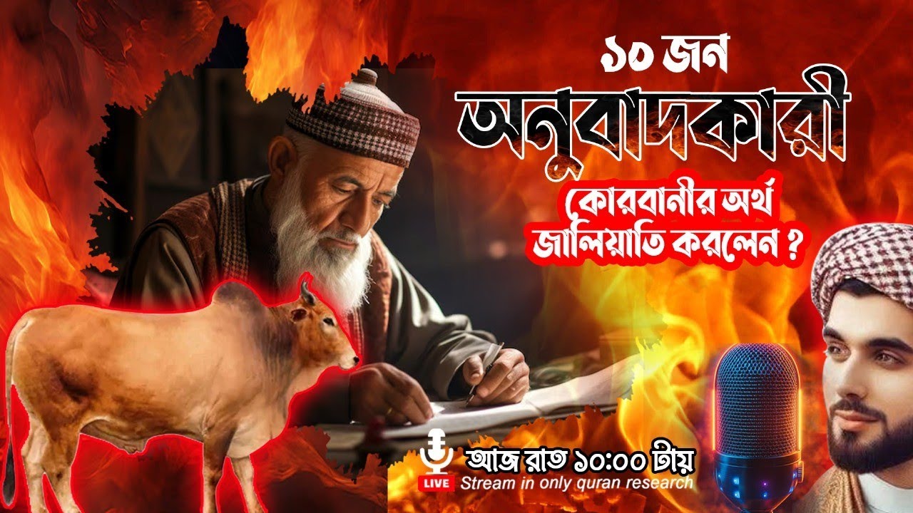 কুরবানীর অর্থ নিয়ে ১০ অনুবাদকারীর জালিয়াতি ফাঁস