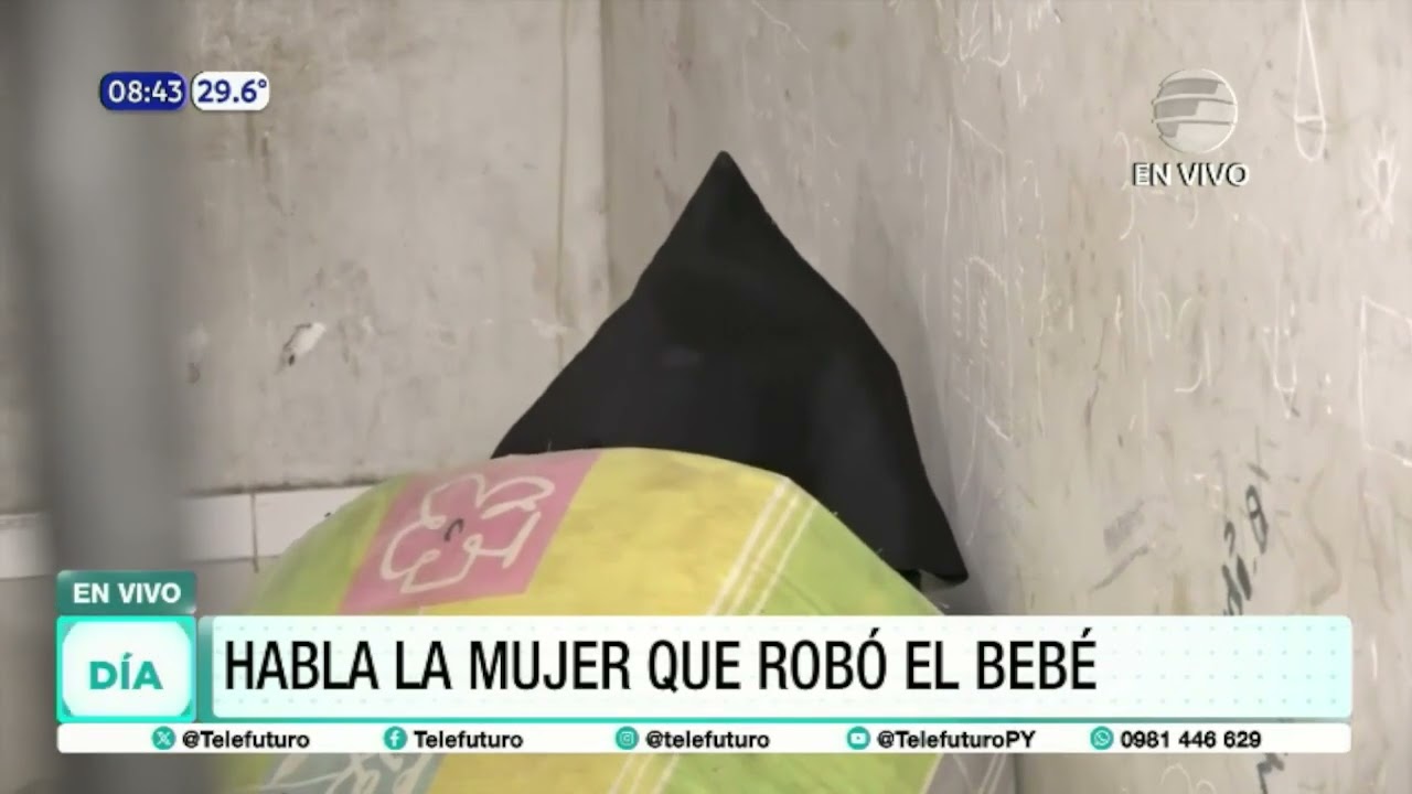 Habló la mujer que robó a bebé recién nacida