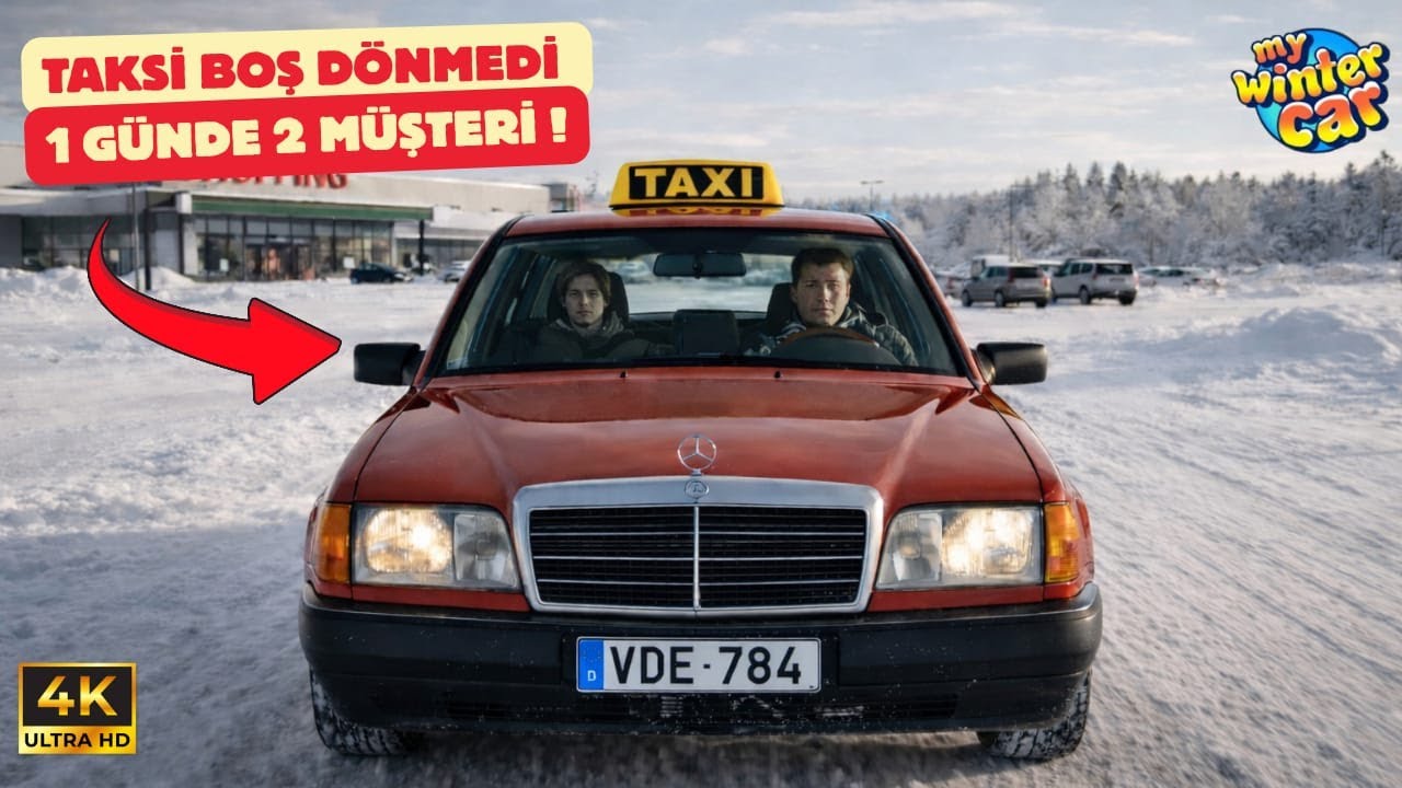 My Winter Car | Taksi Görevi ve Kazancı! #17