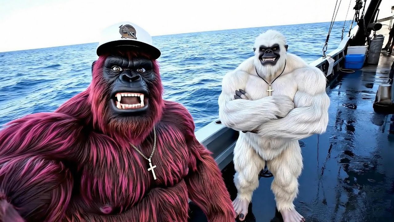 Bigfoot VLOG 3 - CHALLENGE A DAY AT SEA!
