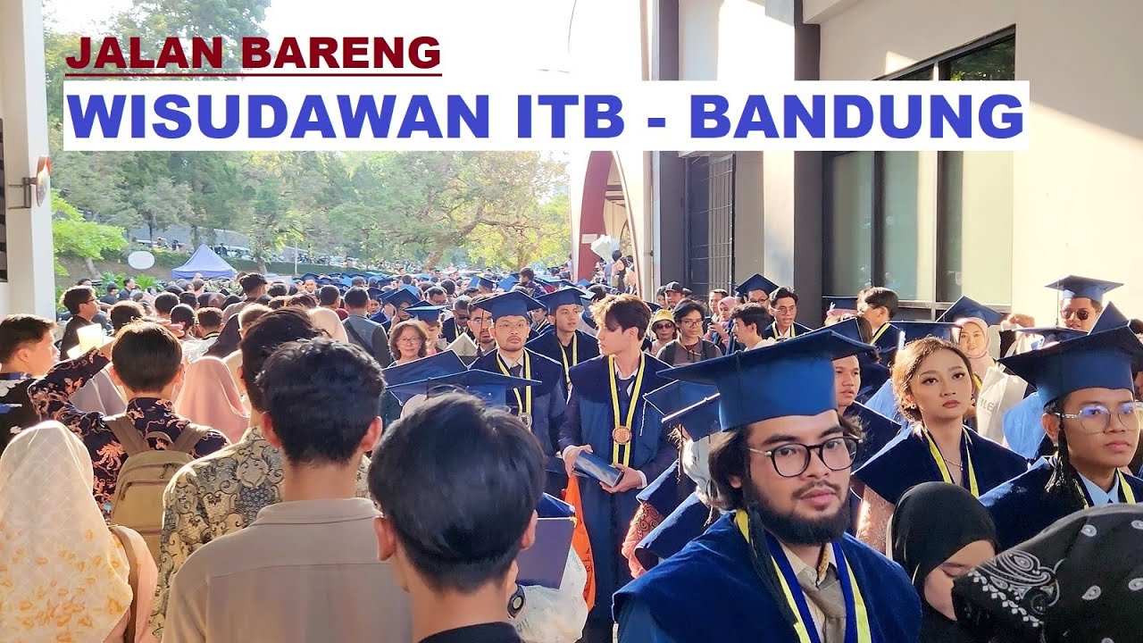 walking with ITB graduates ❗ wisuda ITB [Institut Teknologi Bandung] 2023 - #walkingaround