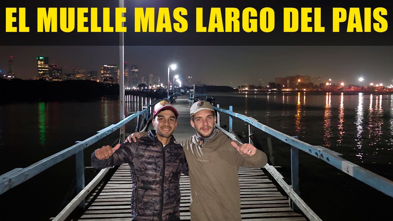 Pescamos en el Muelle mas Largo del Pais | Asociacion Argentina de Pesca