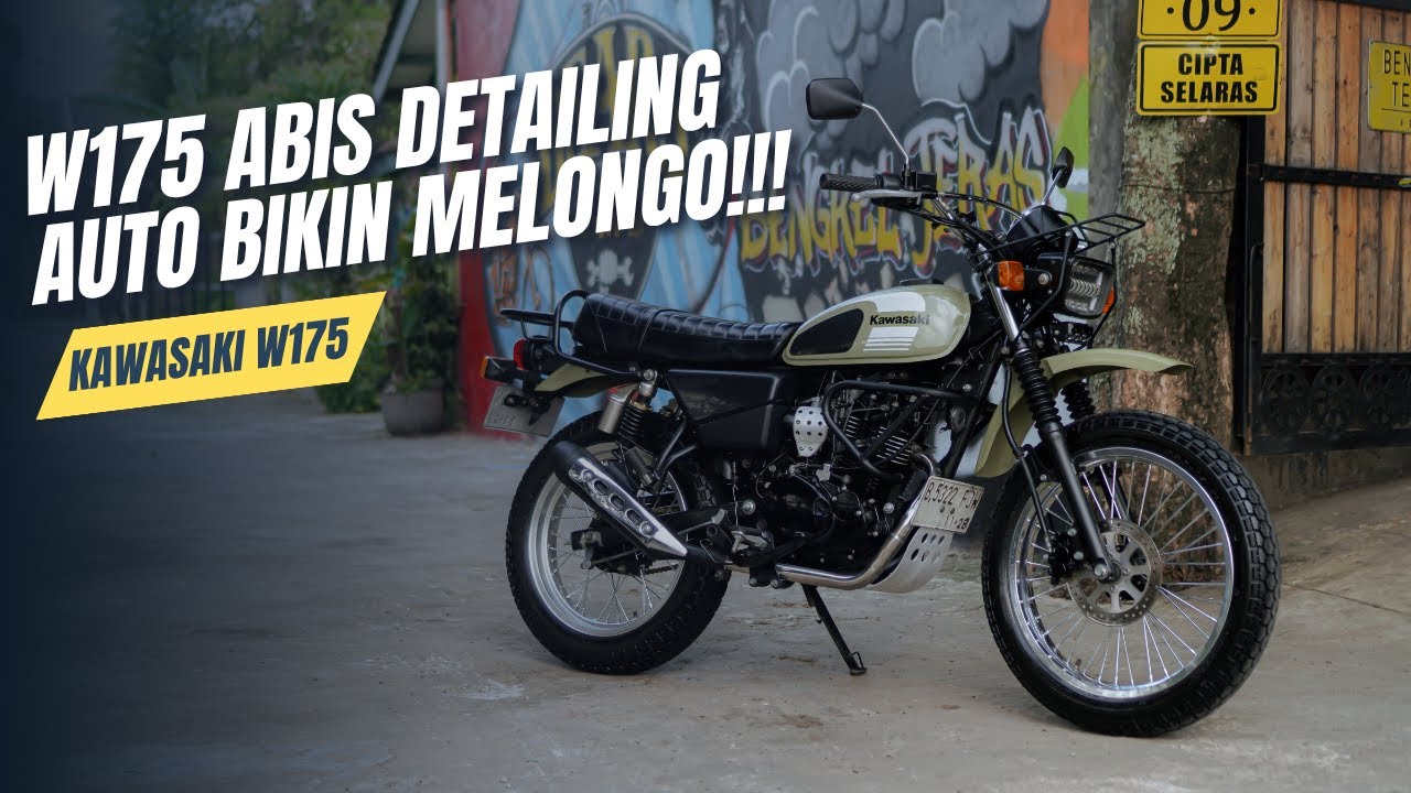 W175 DI DETAILING? HASILNYA KINCLONG BANGET!! #BengkelTeras