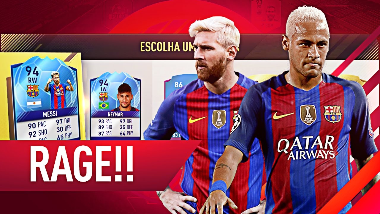 FIQUEI BRAVO, RAGE!!! - FIFA 17 FUT DRAFT DESAFIO #01