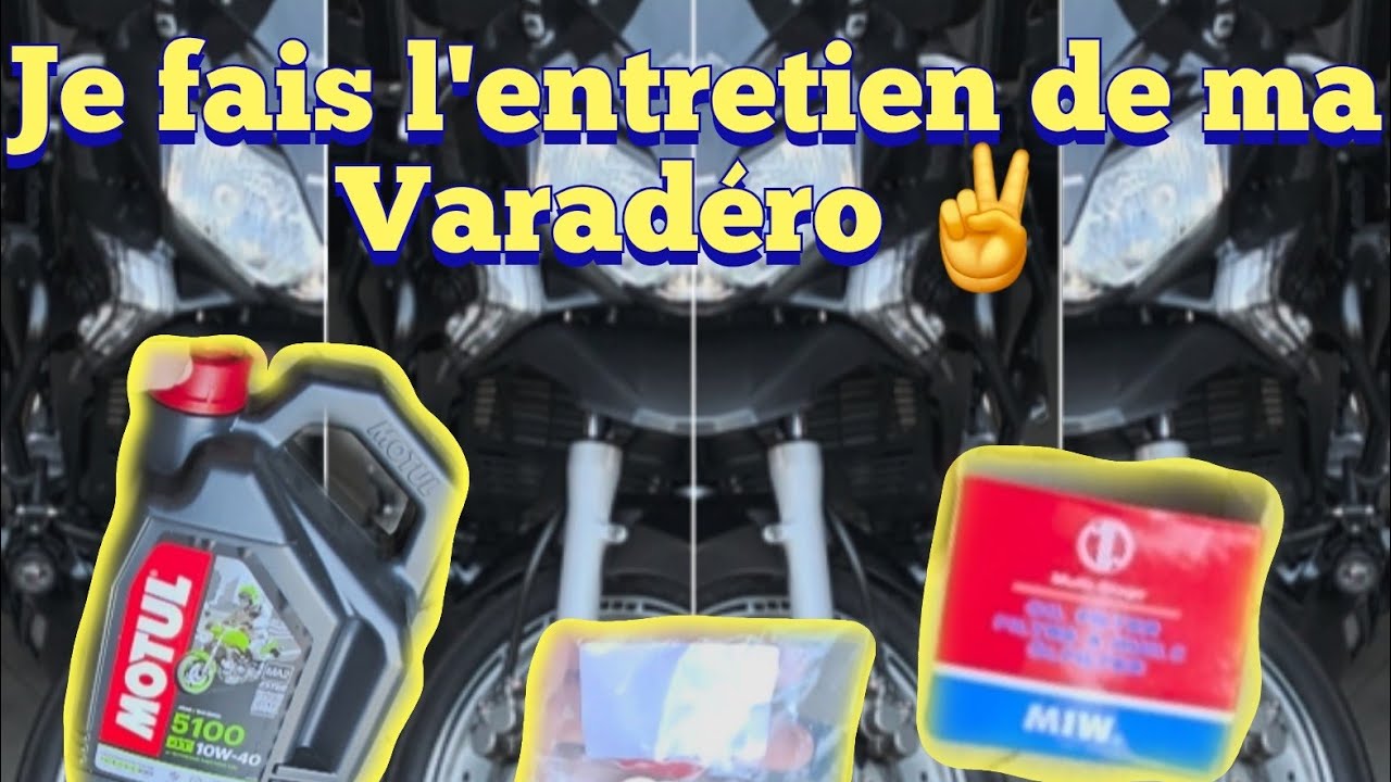 #89 Entretien vidange sur ma honda 125 Varadéro