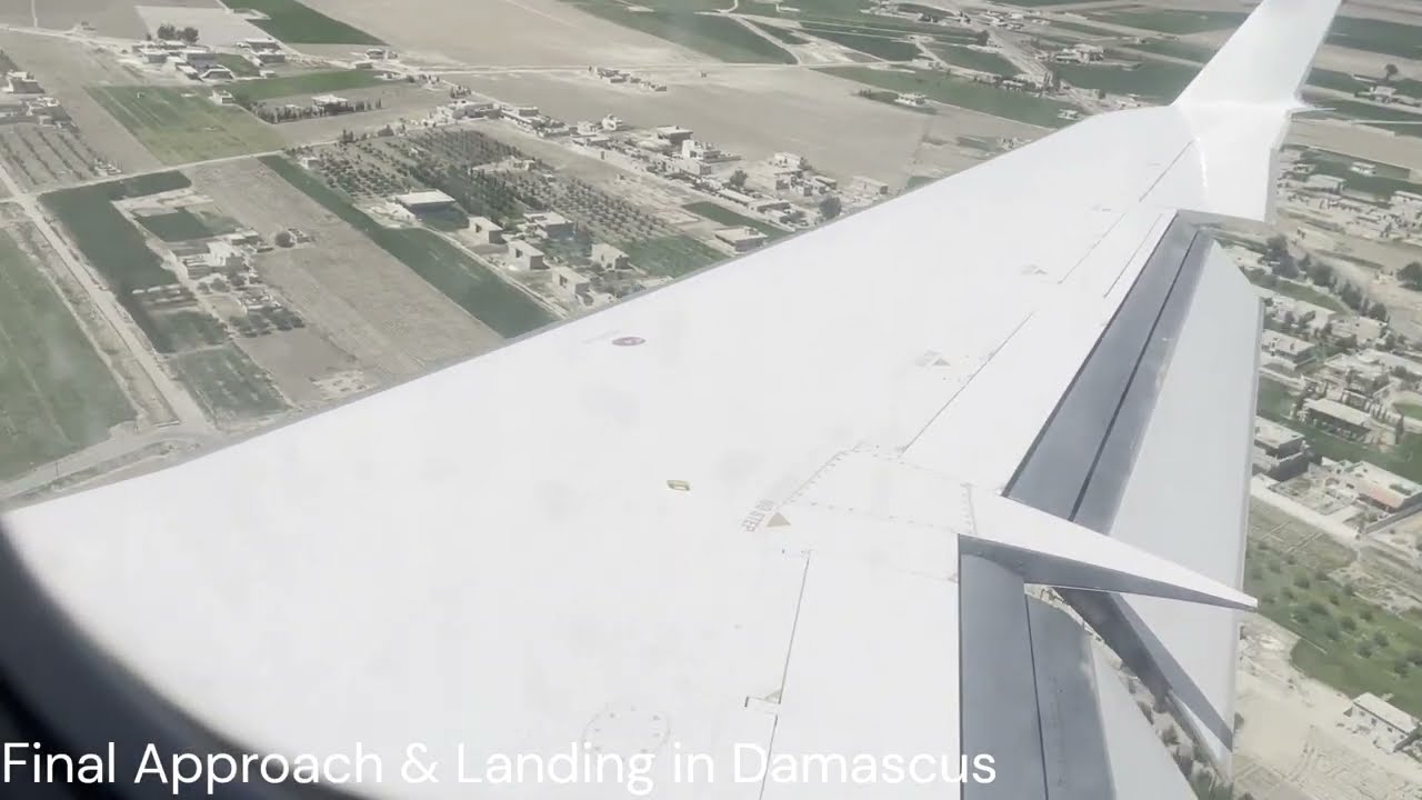 UNHAS Flight Experience: Aleppo to Damascus | Embraer ERJ 145 ✈️🌍