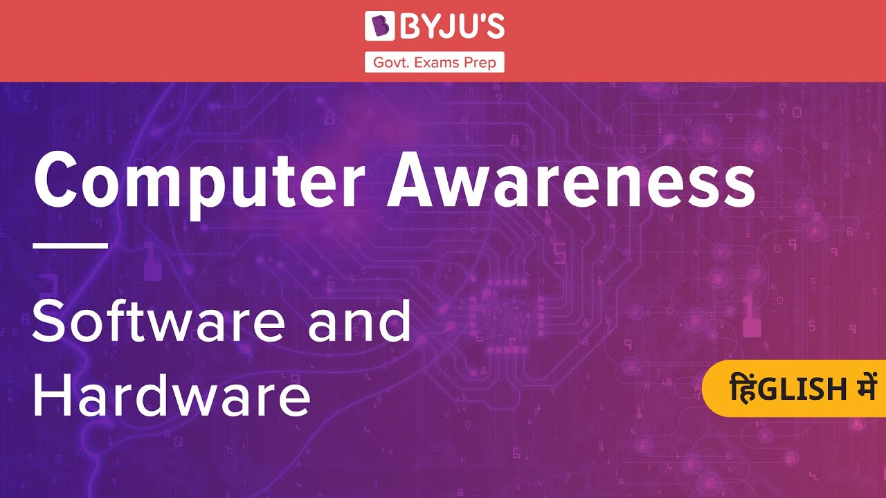 Hardware & Software | Computer Awareness| Govt Exams | SSC CGL | IBPS | SBI | Other Banking Exams