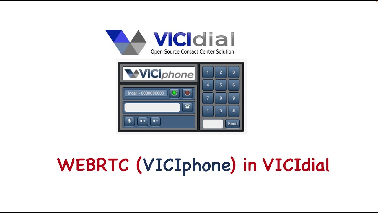 WEBRTC в VICIdial [Используйте VICIPhone в VICIBox10]