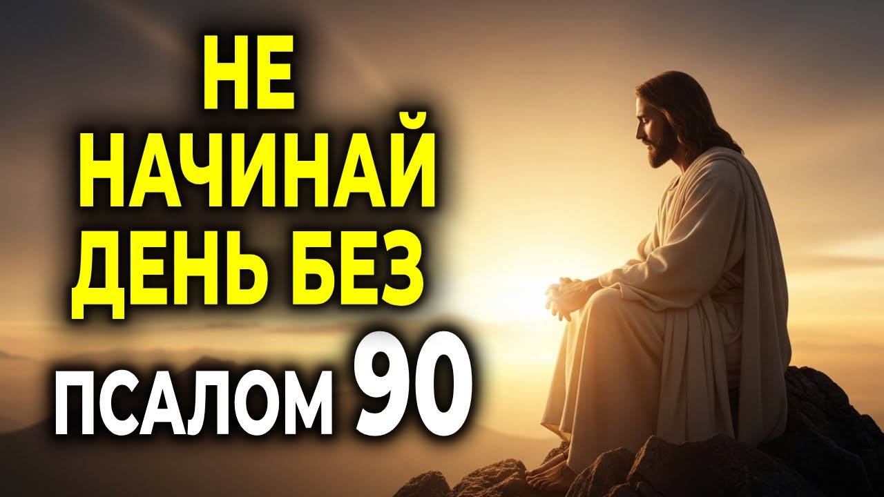 НЕ НАЧИНАЙ СВОЙ ДЕНЬ БЕЗ ПСАЛМА 90 &mdash; БОГ ЗАЩИТИТ ТЕБЯ ОТ ВСЯКОГО ЗЛА