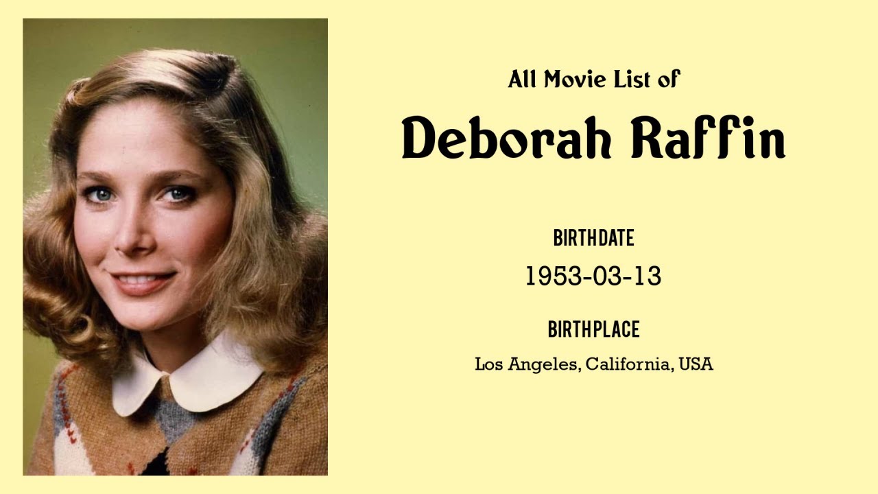 Deborah Raffin Movies list Deborah Raffin| Filmography of Deborah Raffin