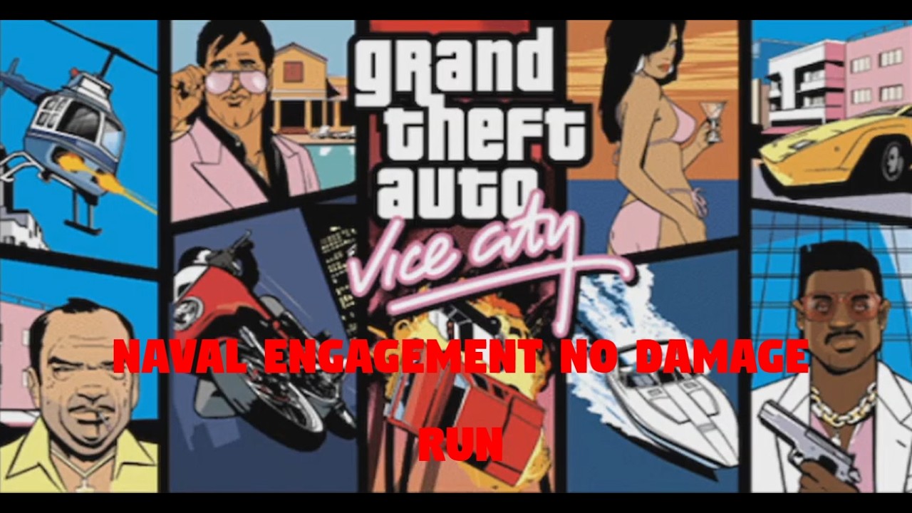 Grand Theft Auto Vice City. Naval Engagement No Damage run strategy