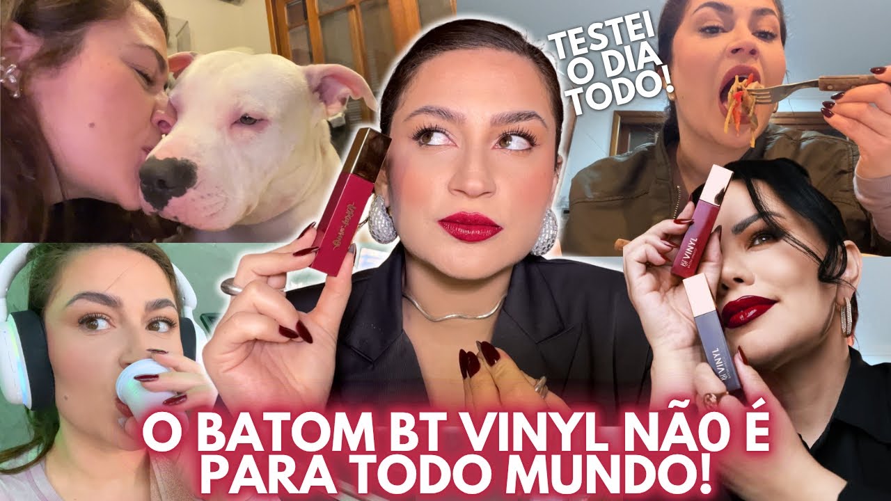 TUDO SOBRE O BATOM BT VINYL - NÃO COMPRE ANTES DE ASSISTIR!