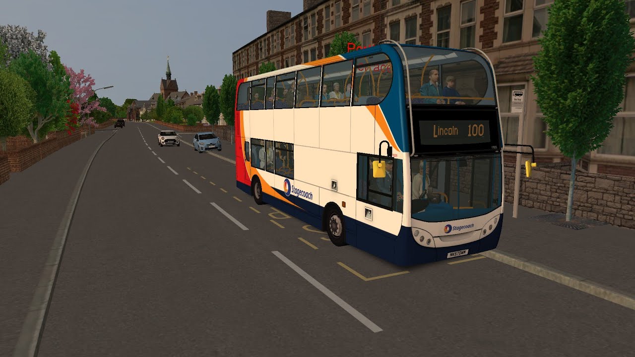 OMSI 2 Lincolnshire V4 | London C400 w/ Trident 2 ZF Euro 4  100 TO LINCON