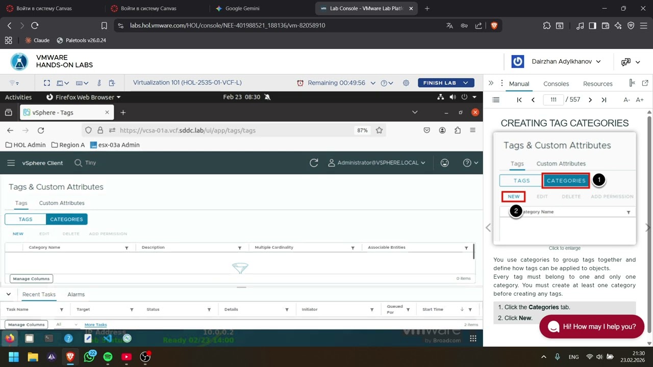 4.Task using tagging and search