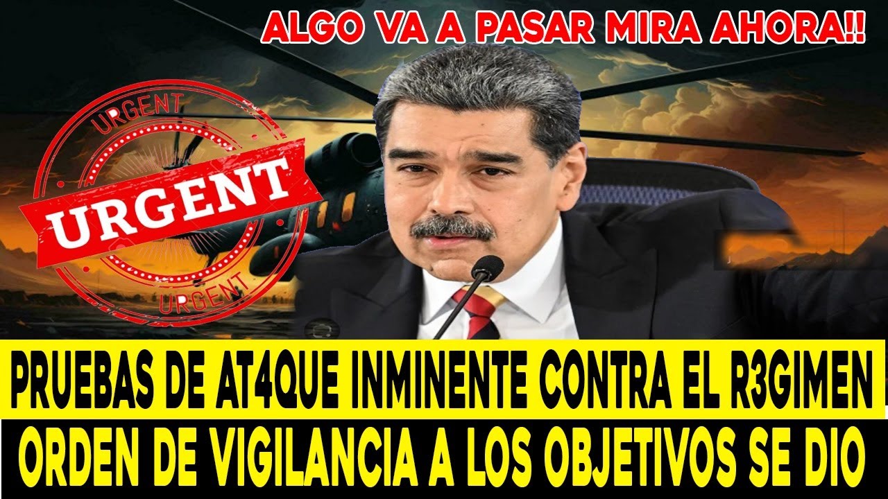 ¡URGENTE! ataques contra el regimen