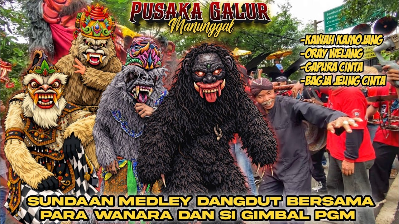 PUSAKA GALUR MANUNGGAL | SUNDAAN MEDLEY DANGDUT DI JALAN | SAGALAPROJECT