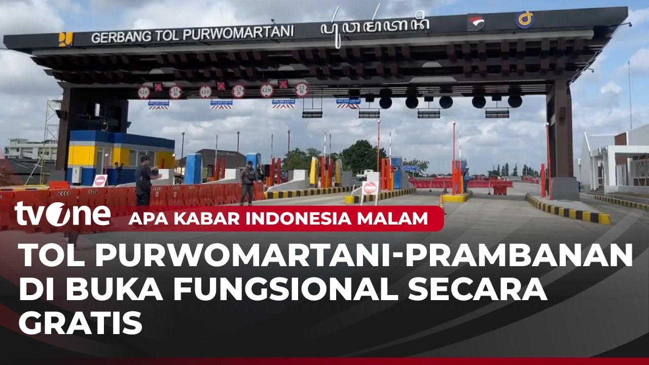 Tol Purwomartani-Prambanan Dibuka Fungsional Mulai 16 Hingga 29 Maret 2026 | AKIM tvOne