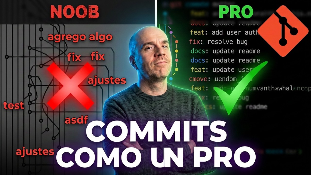 Buenas prácticas de COMMITS en GIT que TODO desarrollador debería usar. 👉 GIT de Noob a Pro