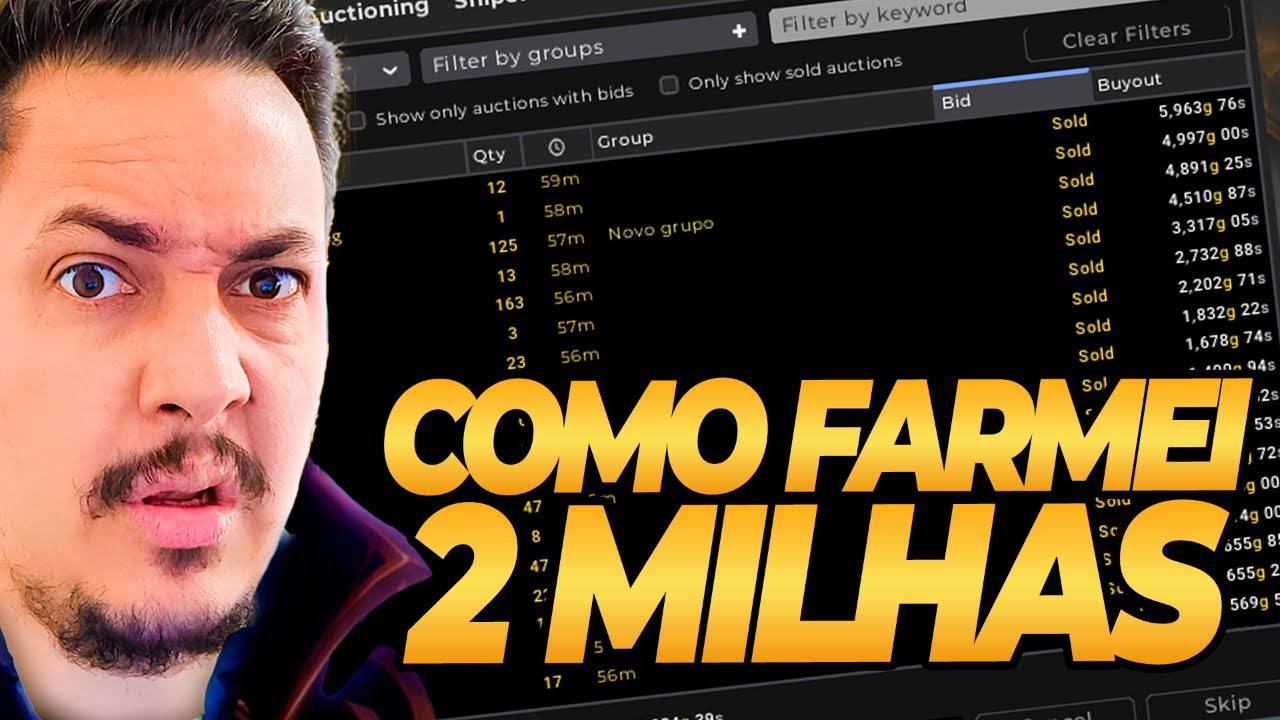 FARM DE GOLD WOW AO VIVO - DICAS E TRUQUES #6 #WOW #canalnoobgo #skinscs2
