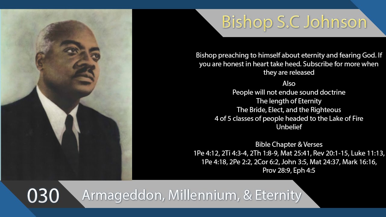 030 Armageddon, Millennium, & Eternity