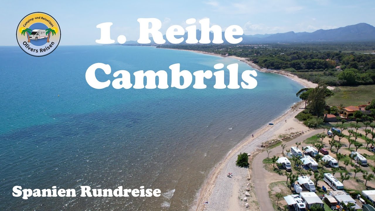 Stellplatz direkt am Meer- Rundreise Spanien - Wahnsinns Aussicht #cambrils #spanien