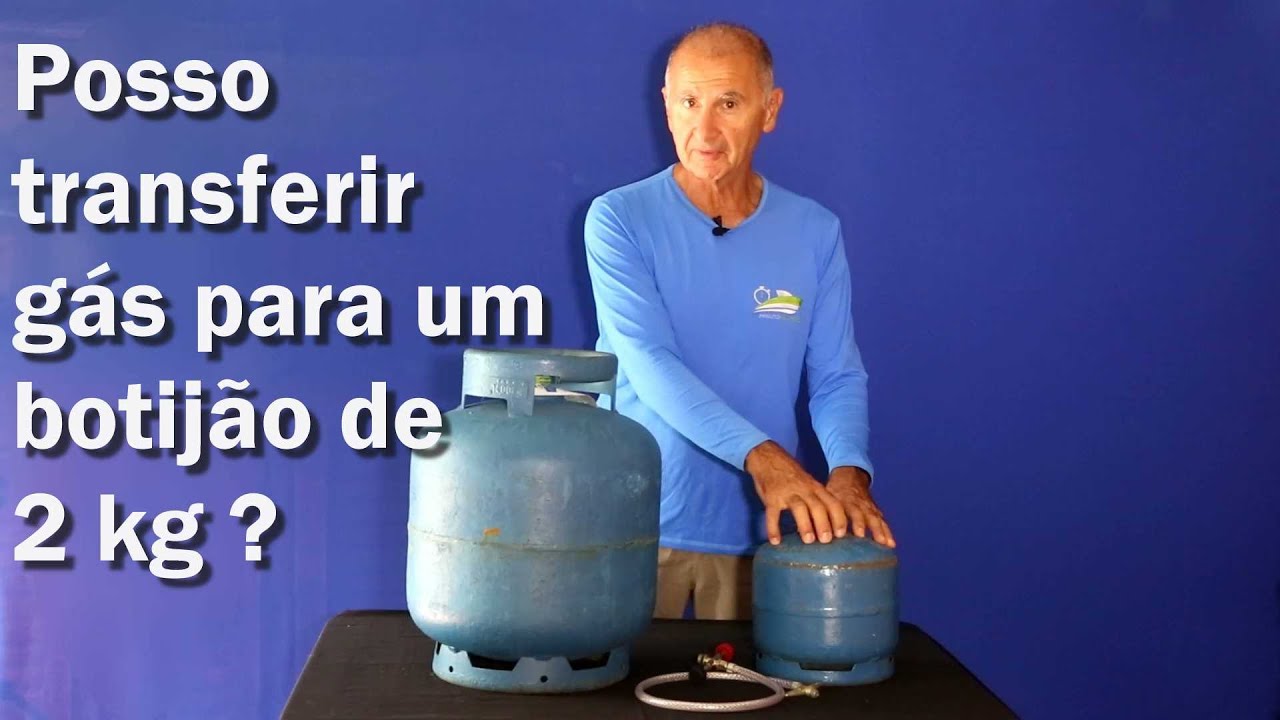 Posso transferir gás para um botijão de 2 kg? - Minuto Náutico - Marcio Dottori - Vídeo 323