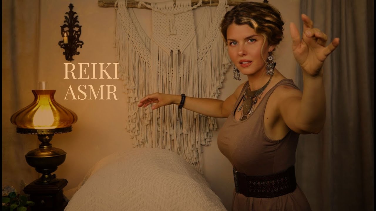 «Очищение ауры во время сна»: сеанс мягкого речевого исцеления ASMR REIKI и личного внимания