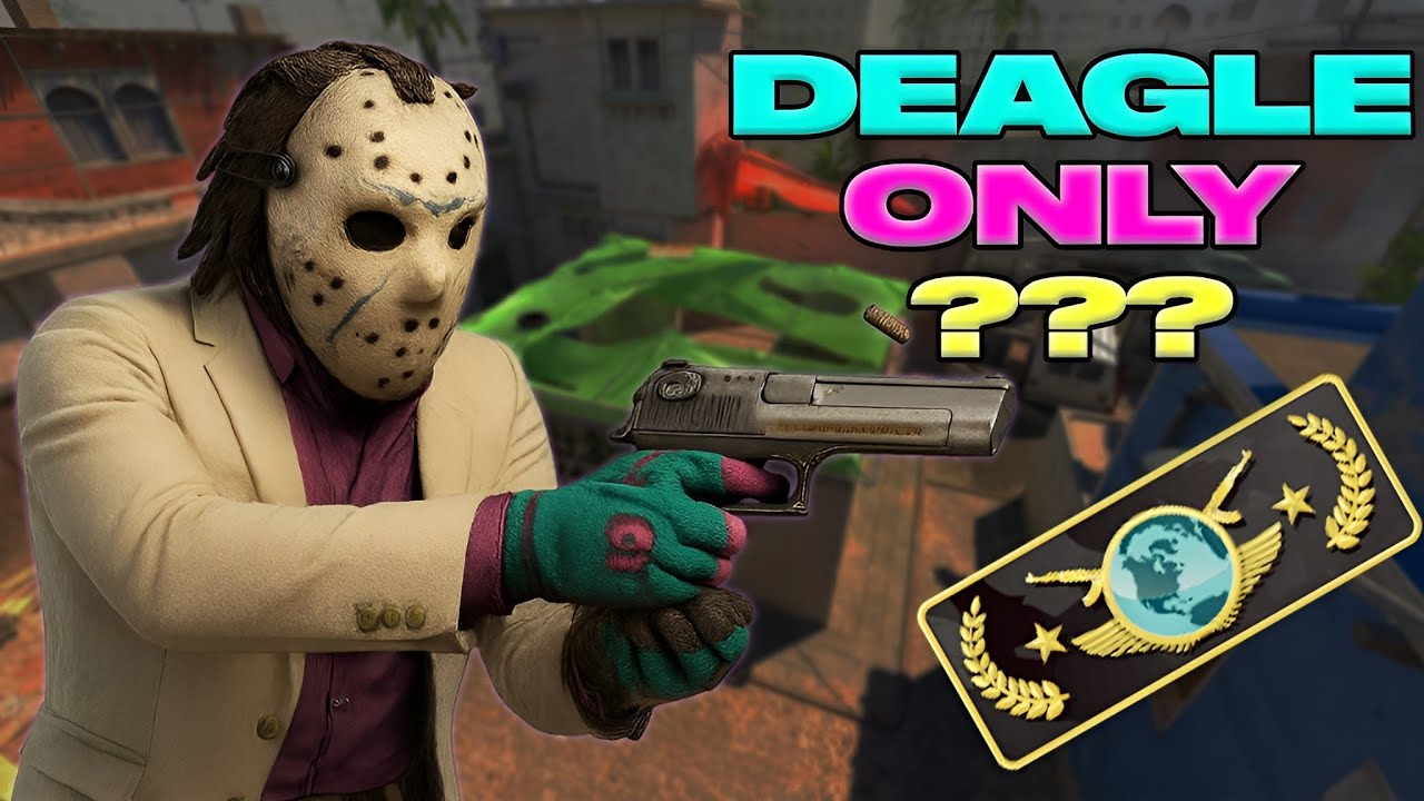 I Used Deagle ONLY to Global Elite In CS2 🔥