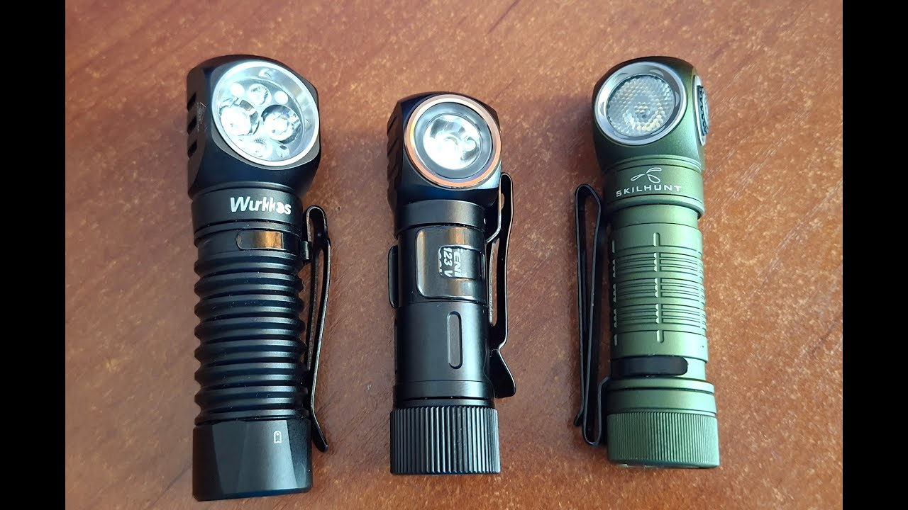 Новинка 2025 - фонарь Wurkkos HD12 + сравнение с Fenix HM 23 v2.0 и Skilhunt H150 v3.0