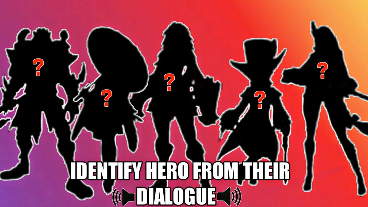 IDENTIFY HEROES FROM THEIR DIALOGUE PART 2 • MOBILE LEGENDS CHALLENGE