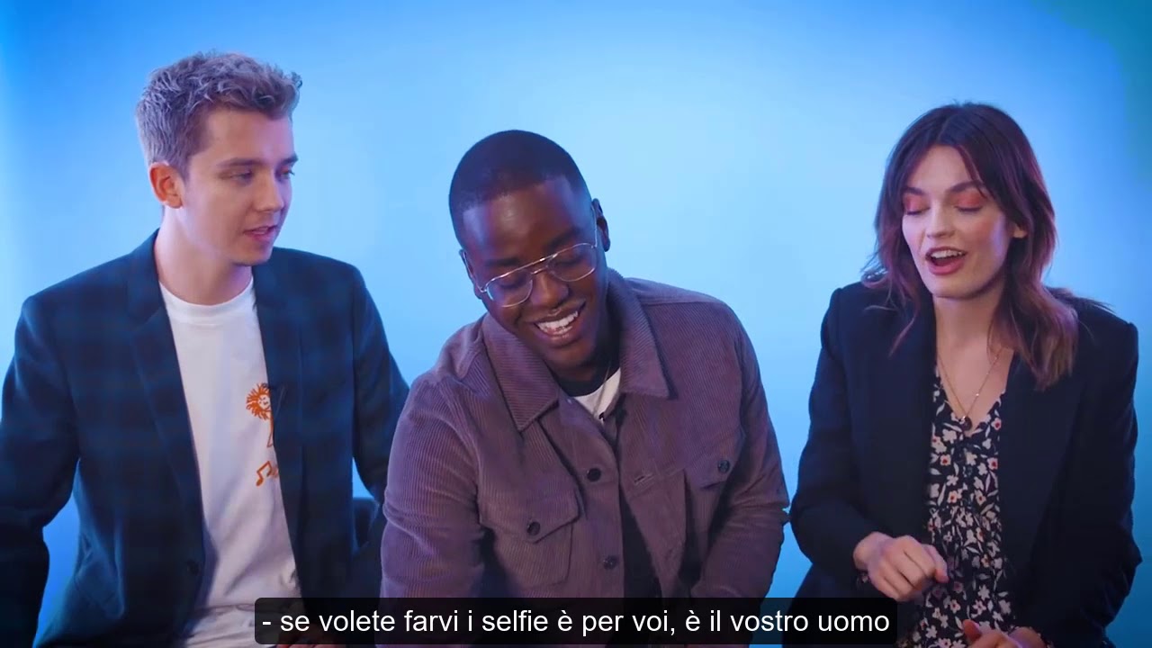 Interviste divertenti con il CAST di SEX EDUCATION [SUB ITA]