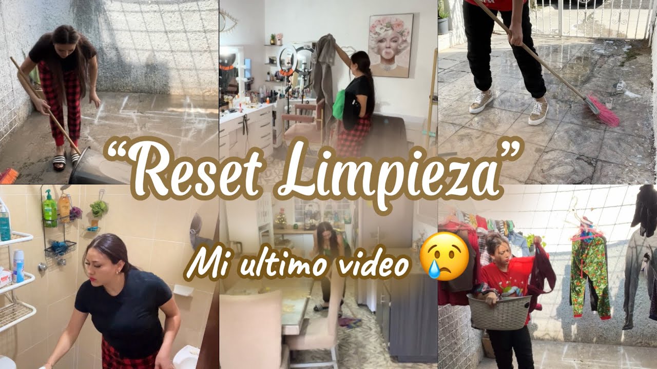 “RESET LIMPIEZA DE FIN DE AÑO✨ mi último video 🥺 2025 #limpieza #reset #hogar #añonuevo 