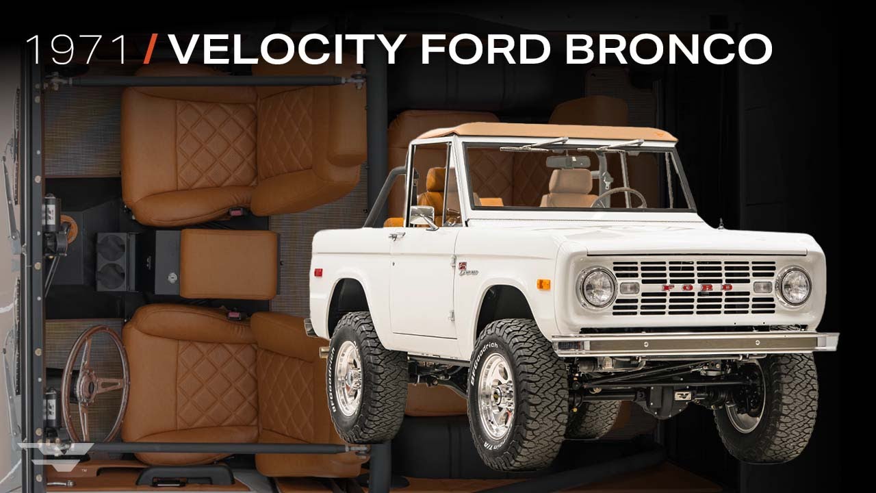1971 Classic Ford Bronco in Oxford White by Velocity | No 8834