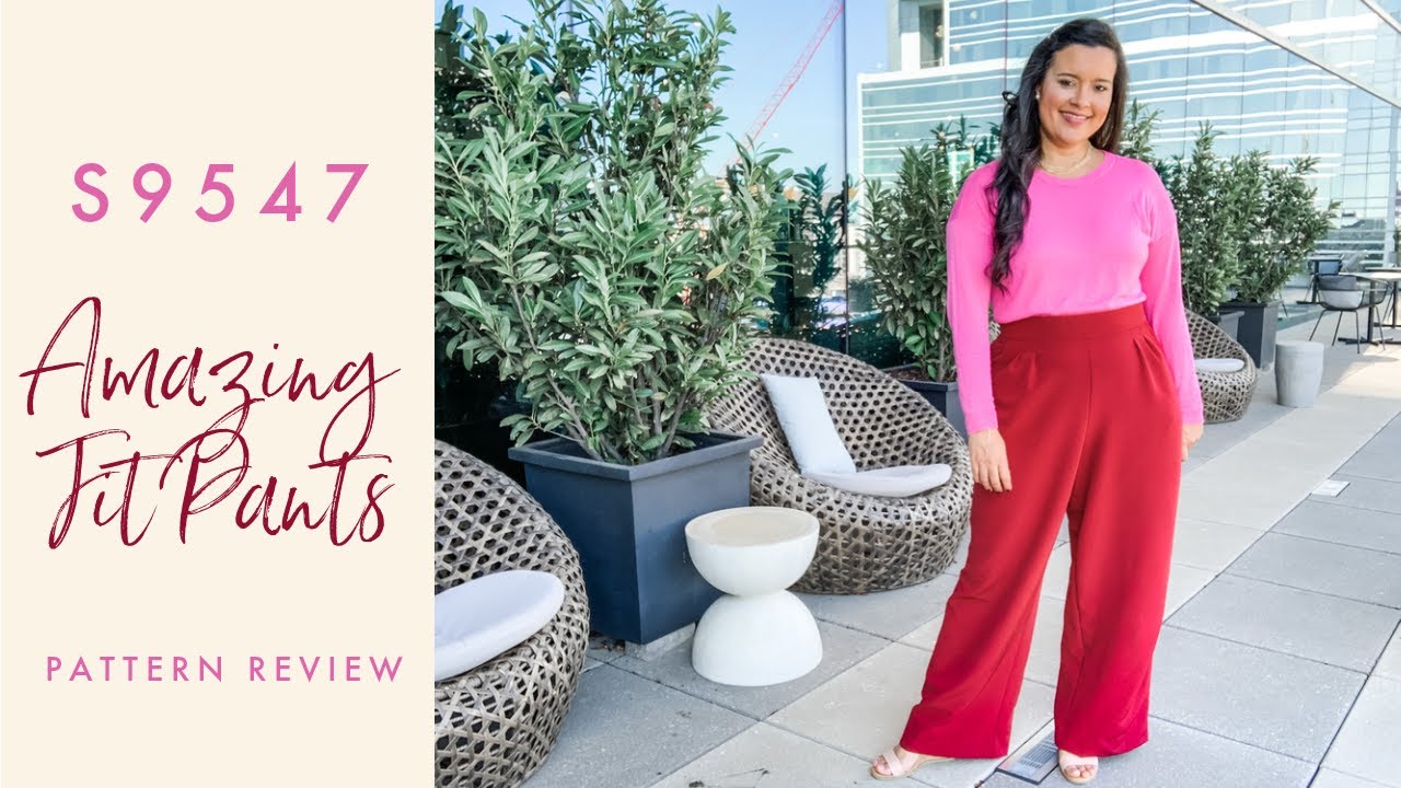 Simplicity 8457 Amazing Fit Pants Sewing Pattern Review
