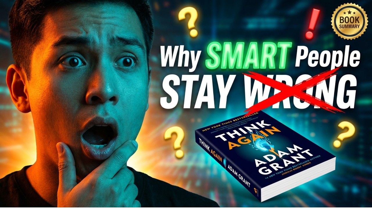 ● Think Again by Adam Grant | How to Change Your Mind and Think Better (Audiobook)