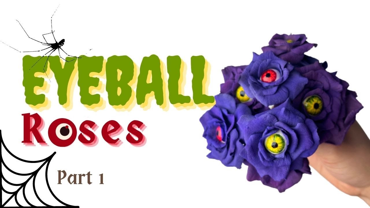Eyeball Cake Ideas // Eyeball Roses PART 1 // With Finespun Cakes
