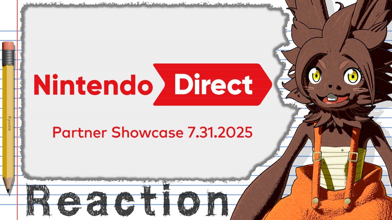 Reacting to 🟦Nintendo Direct: Partner Showcase | July 31st, 2025🟥