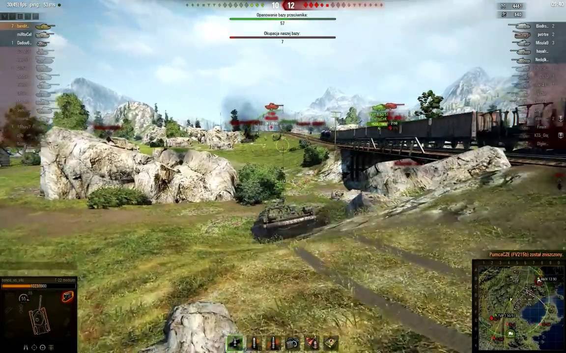 T-22 medium - medal Poola (12 frag&oacute;w) - as pancerny - #1