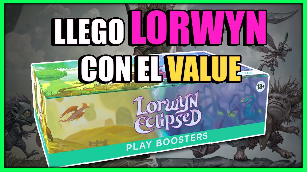 ABRIMOS una PLAY BOOSTER BOX de LORWYN ECLIPSED
