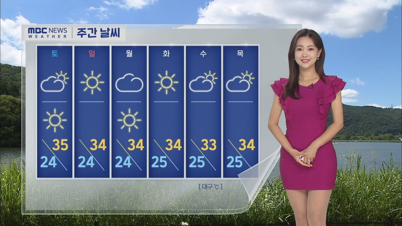 대구·경북 오늘의 날씨 (25.08.15) | 대구MBC뉴스