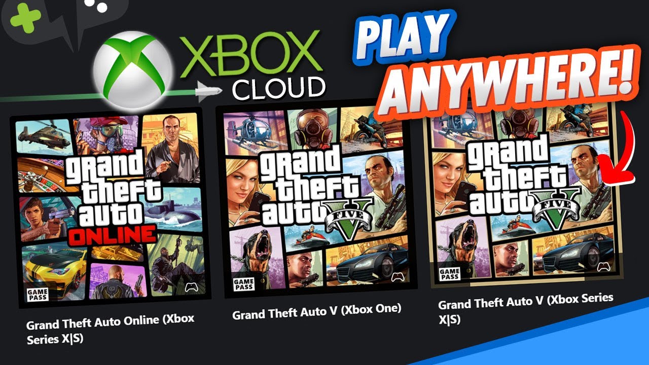 GTA 5 on XBOX Cloud Gaming | Xbox Play ANYWHERE