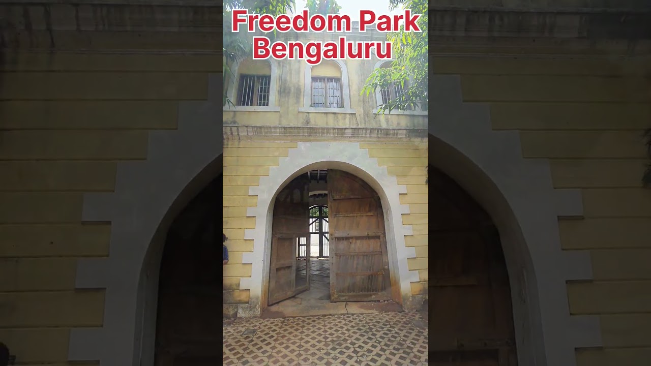 Freedom Park Bengaluru, Old Central Jail Bangalore, Karnataka #prison #planmystudy